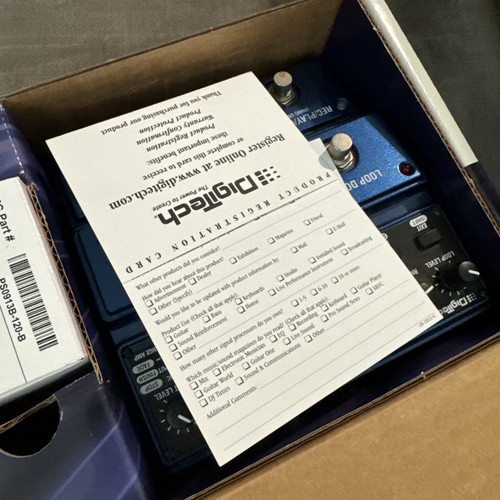 DigiTech JamMan Stereo Looper Sampler Pedal JML2 - Guitar Vocal Bass Nice Shape - Picture 6 of 6