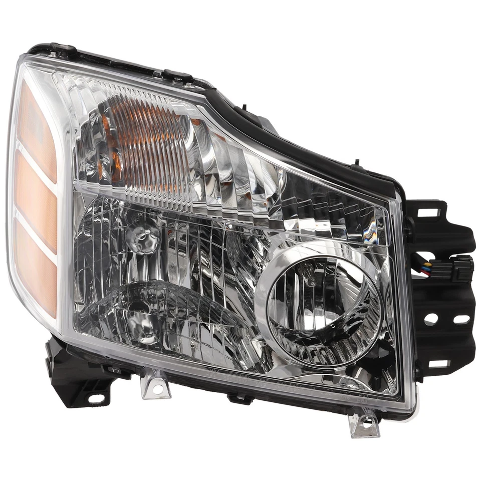 Farol para 2004-2007 Nissan Titan passageiro lateral halogênio com lâmpada(s) - Imagem 3 de 4