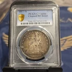 1877-S US Trade Dollar $1 Silver PCGS Genuine Cleaned XF Detail Cert 54241239