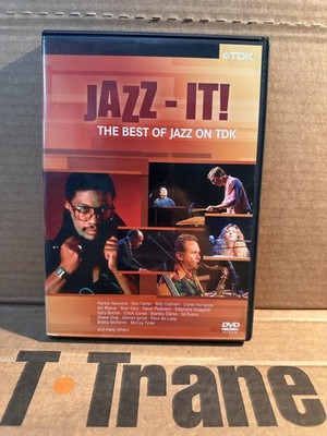 DVD-JAZZ -IT THE BEST OF JAZZ ON TDK-HANCOCK-CARTER-COBHAM-BURTON-HAMPTON-GETZ