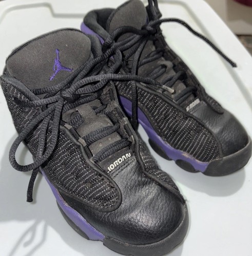 2021 Nike Air Jordan Retro 13 "Court Purple” Children 12C - Picture 2 of 6