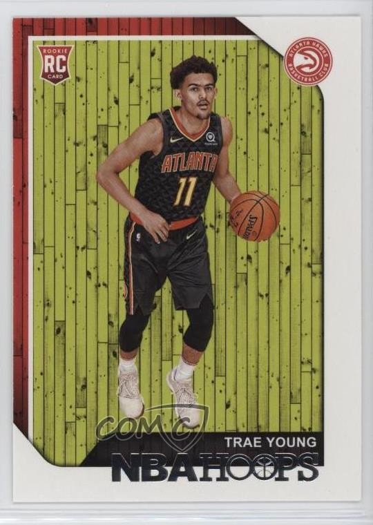 2018-19 Panini NBA Hoops Trae Young #250 d1m