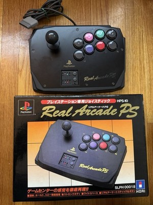 PlayStation HORIアーケードコントローラー PS1 HORI Real Arcade PS Stick Fighting Pad Controller PS2 Japan