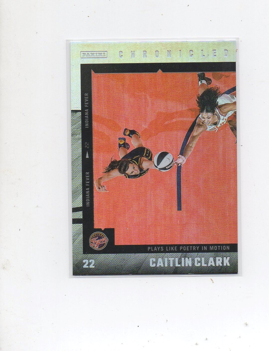 2025 Panini Chronicled Caitlin Clark holo foil refractor #29