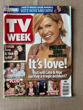 Vintage television - "Australian TV Week" Jan 2005 Danny Raco The Osbournes