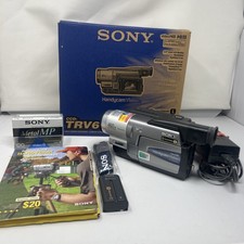 Sony video Hi8 Handycam Vision CCD-TRV68 NTSC Steady Shot 460x Package Bundle
