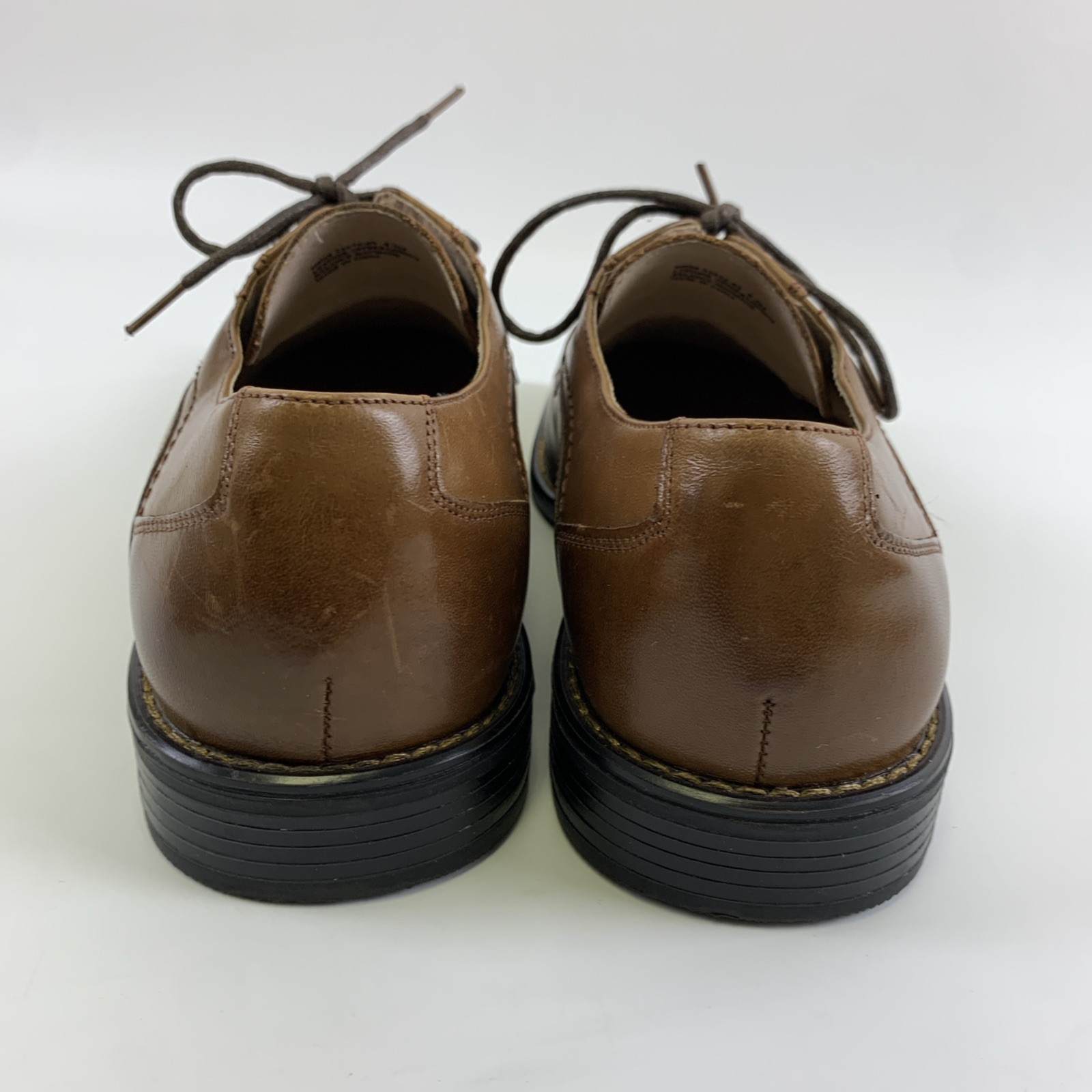 SAOLA Scarpa elegante Stacy Adams pelle marrone marrone marrone Derby Oxford stringata punta quadrata uomo 8 5