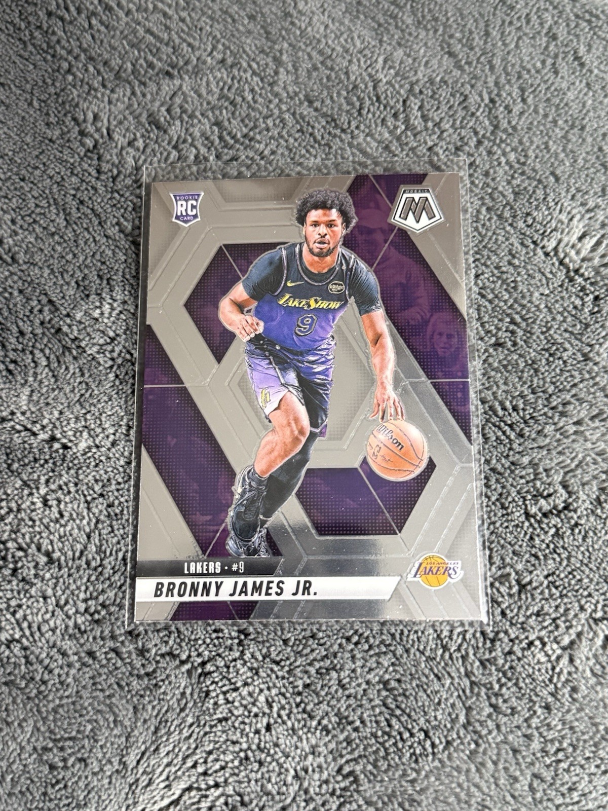 2024-25 Panini Mosaic - Rookies Bronny James #214 (RC)