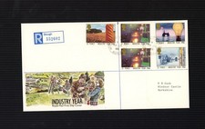 1986 Industry Year Royal Mail FDC Windsor Castle CDS