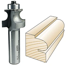Whiteside 3254 Edge Beading Bit 1/2 in. SH x 3/8 in. BD