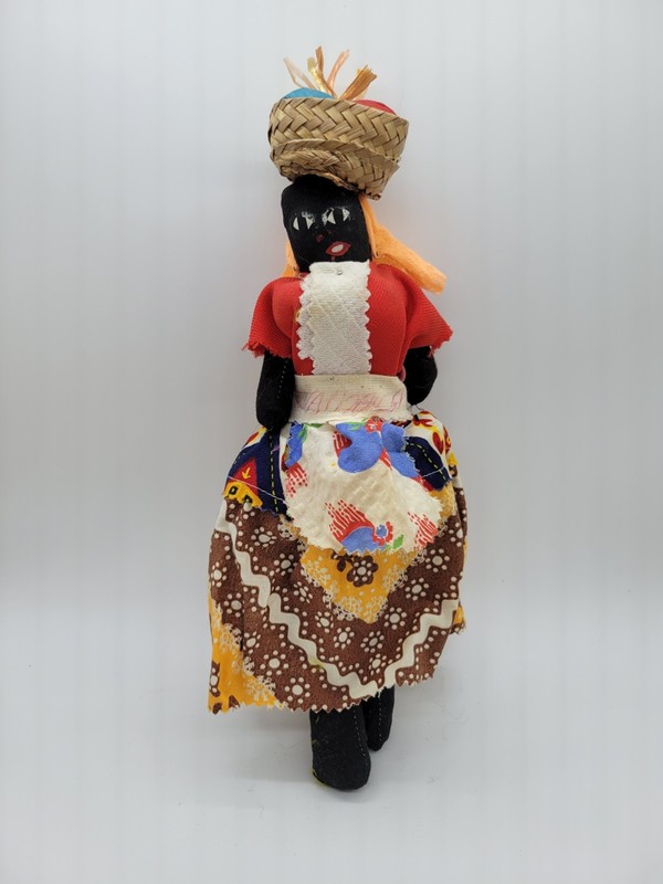 Vintage Jamaican Ragdoll Handmade 1970's Souvenir Folk Art