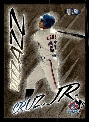 1998 Fleer Ultra Pizzazz Jose Cruz Jr. Toronto Blue Jays #487/G