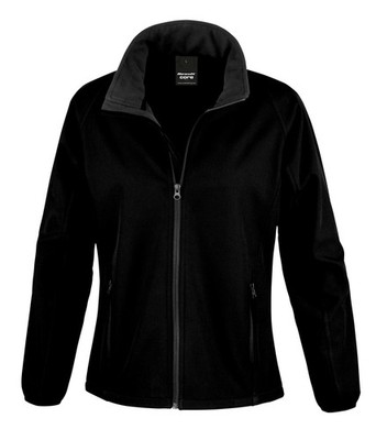 Result Core Women's Core printable softshell jacket - Bound cuff, Zipped pockets