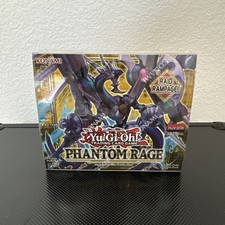 SEALED Yu-Gi-Oh! 1st Edition Phantom Rage Booster Box