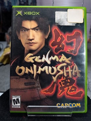 Genma Onimusha Microsoft Xbox Video Game CIB M Capcom 2002 Action Horror