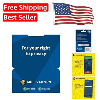 6- VPN Subscription: Protecting Your Privacy on 5 Devices Effortlessly