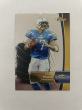 2012 Topps Finest Philip Rivers Card. Chargers Legend & Future HOF