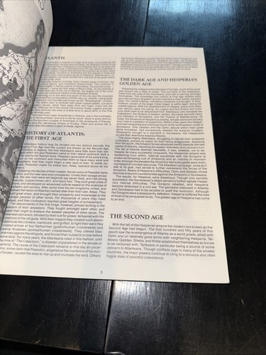 The Lexicon Atlas Of The Lost World Of Atlantis - Imagen 7 de 10