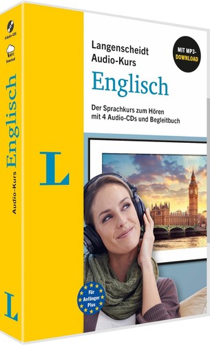 Langenscheidt Audio-Kurs Englisch mit 4 Audio-CDs und Begleitbuch,