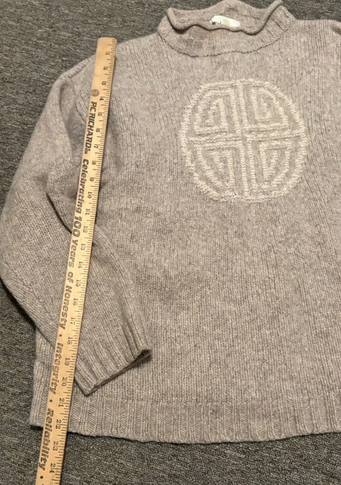 Suéter Ireland’s Eye XXL de lana de cordero y seda  Foto 2 de 4