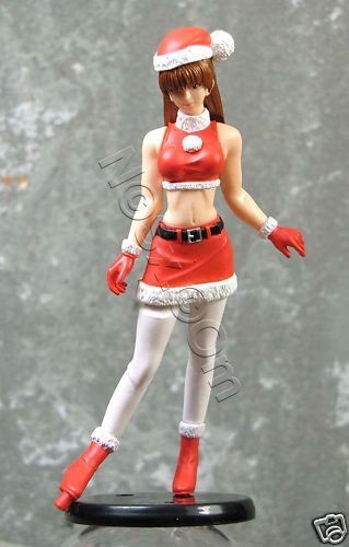 Dead or Alive Ultimate Kasumi Santa Outfit Gashapon Toy - New Japan Import - Picture 1 of 1