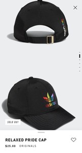 adidas pride hat