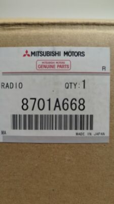 あゆみページ 2014-2015 Mitsubishi Mirage AM FM Radio CD Player Aux Input Part