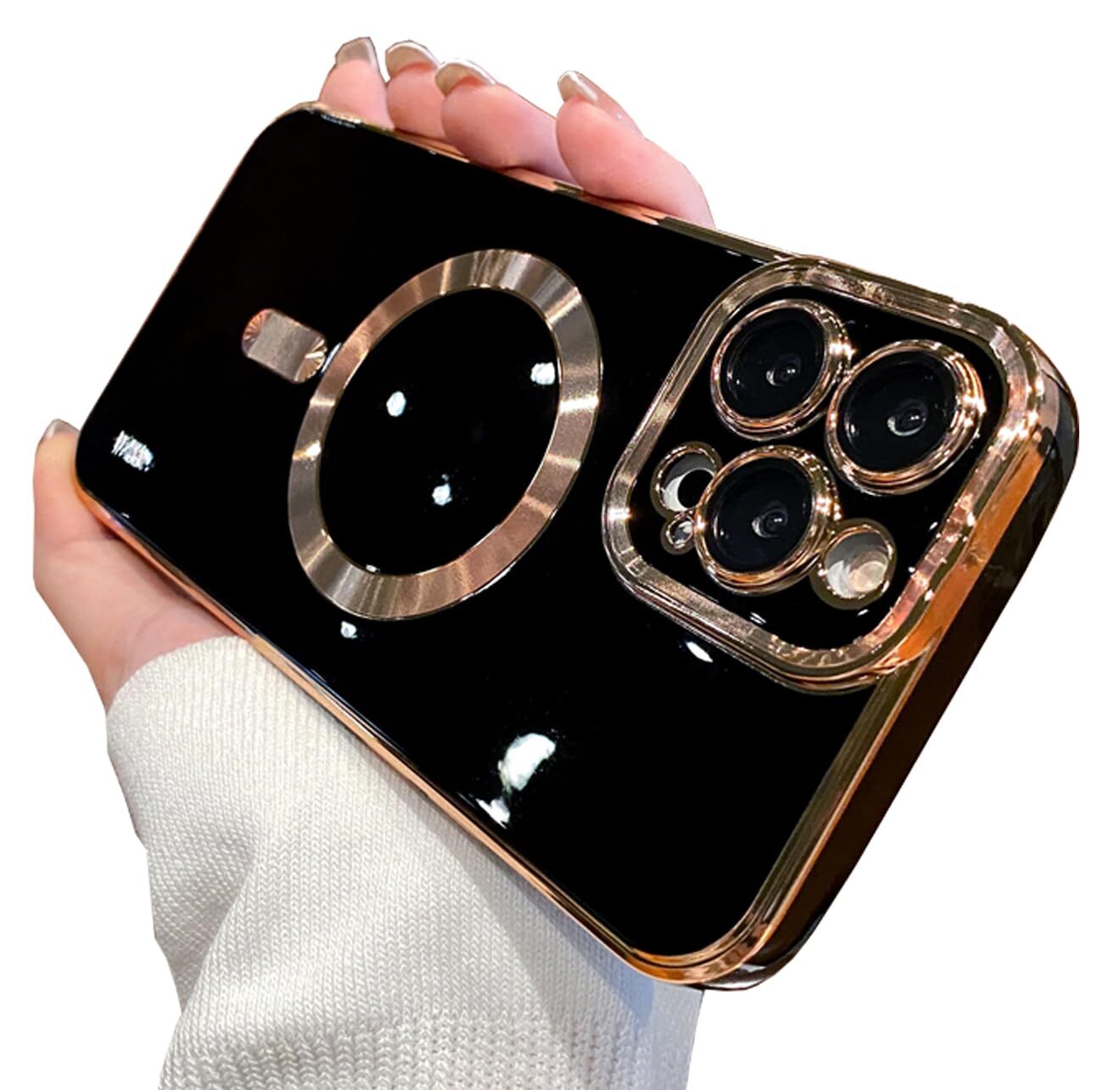 Case for iPhone 14 Pro Max Case Compatible with MagSafe Camera Protector Plat...