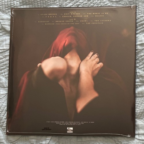 Bad Omens Self Titled S/T Red Oxblood Cornetto Black White Splatter Vinyl LP NEW - Picture 7 of 11