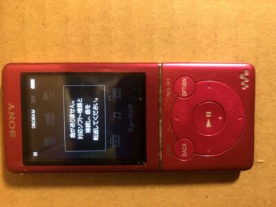 SONY NW-S774 Walkman Digital Music Player Pink Bluetooth Japan