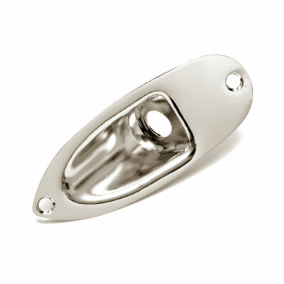 Gotoh JCS-1 Stratocaster Jack Plate (Nickel)