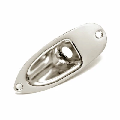 Gotoh JCS-1 Stratocaster Jack Plate (Nickel)