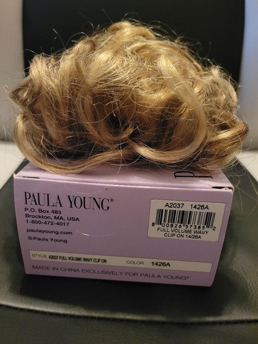 Paula Young Full Volume Wavy Clip on Color 1426A