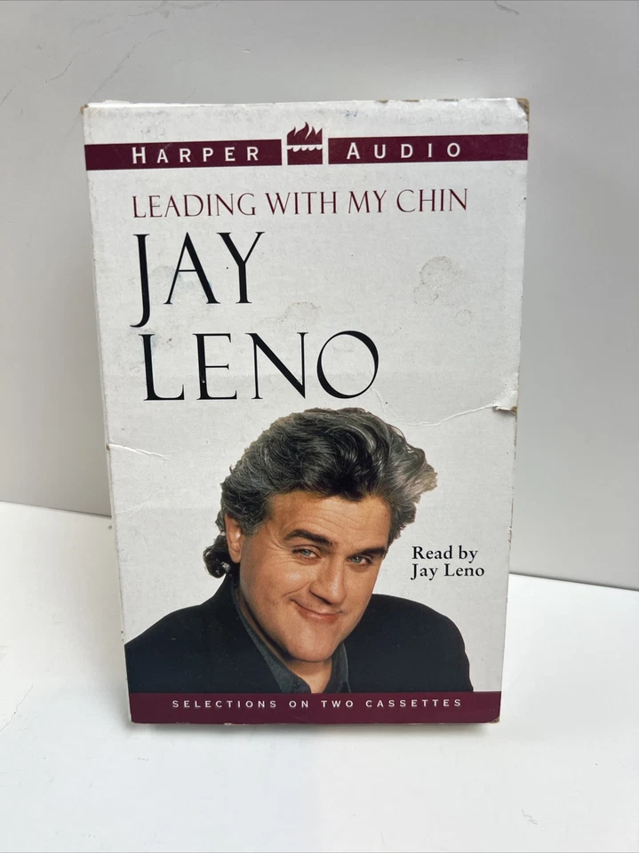 Leading with My Chin ~ Jay Leno ~ Audiobook on Cassette Tape ~ RARE FIND - Image 2 of 4