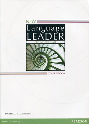 Book In English. New Language Leader Pre-Intermediate Coursebook With Online Aud