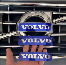 Volvo Adhesive Front Grill Badge/Sticker- 11.5cm-XC90/C30/V60/S40/V50/C70/S60