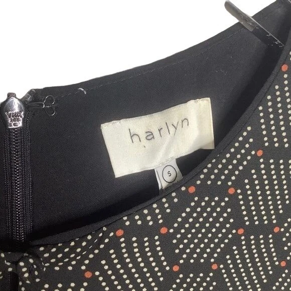 Детский комбинезон Anthropologie Harlyn Honeycomb Black Crepe с длинным рукавом размер Small - Изображение 4 из 4