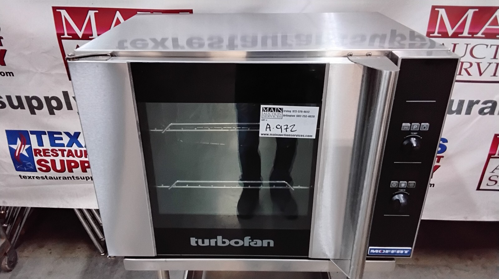 Moffat TurboFan E31D4 Half Size Digital Electric Convection 