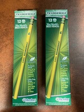 LOT OF 2 Dixon Ticonderoga Co 2009 Pencils 2HB 12 packs (24 Total Pencils)