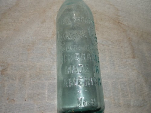 Vintage, Clicquot Club, No. Botella de refresco 8, Aqua, en relieve - Imagen 2 de 6