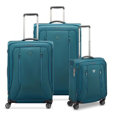 RONCATO City 3.0 4 W Trolley Exp (L + M + C) L Trolley Bottle Green dunkelgrün