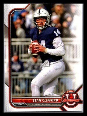 2021-22 Bowman University Football #69 Sean Clifford Penn State