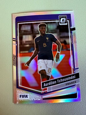 PANINI DONRUSS FIFA 23/24 AURELIEN TCHOUAMENI OPTIC PRIZM REFRACTOR FRANCE no 19