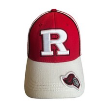 Rutgers University Scarlet Knights TOW Top of the World Stretch Fitted Hat Cap