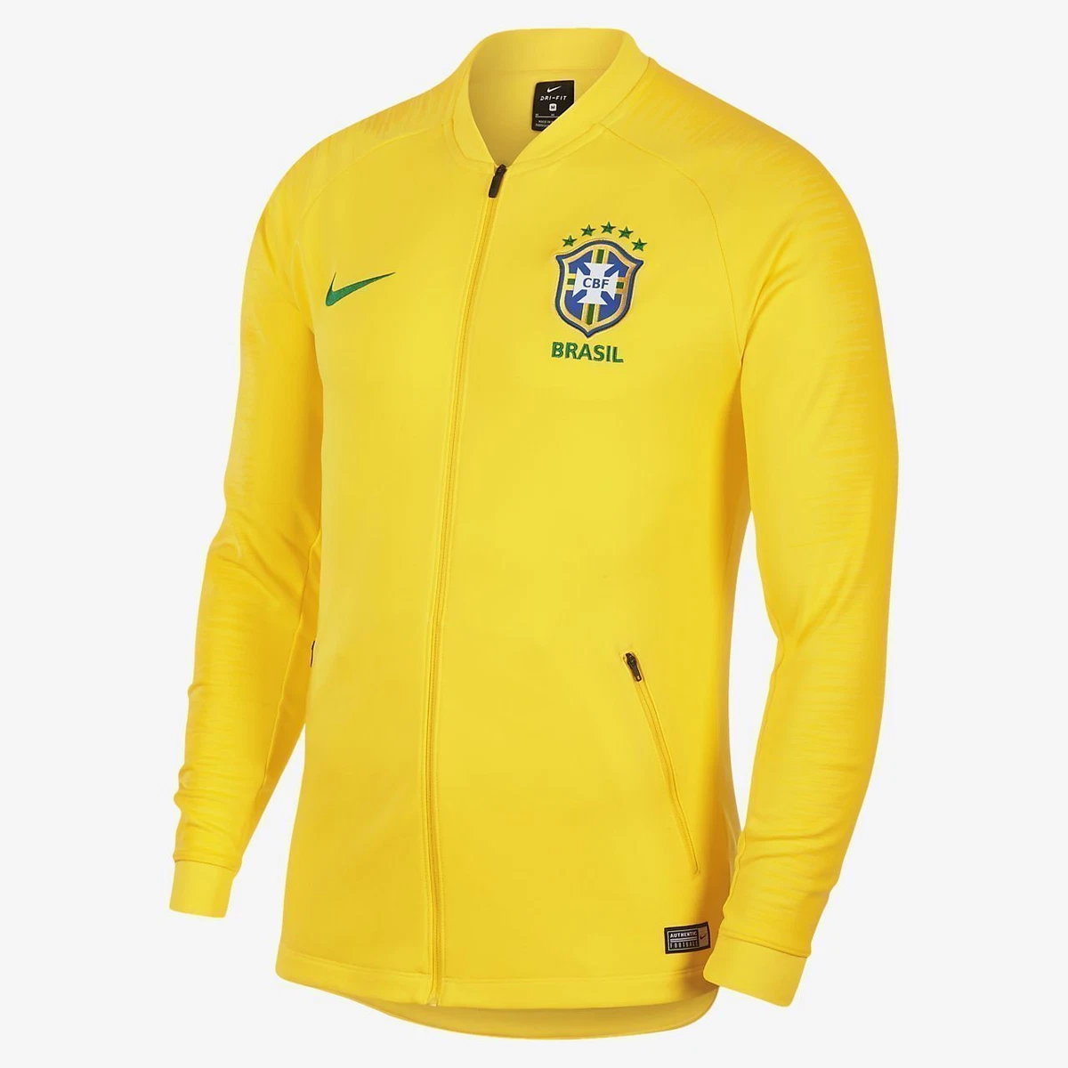 Nike Brazil Full Zip Up World Cup Anthem Jacket Sz XX Large XXL NEW 893584  749