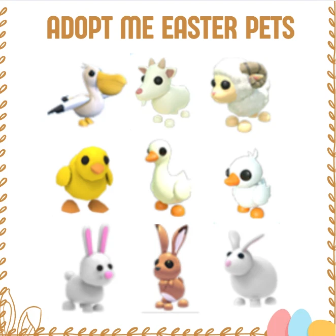 Roblox Adopt me EASTER PETS 🐇