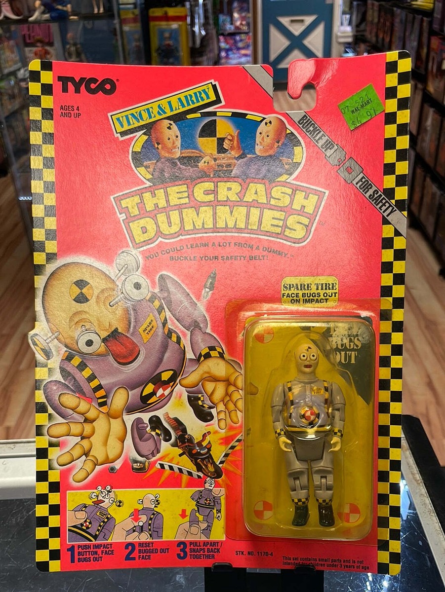 クラッシュダミー　TYCO CRASH DUMMIES DUMMY DERBY TYCO Crash Dummies Dummy Derby Black Car 1991 Not Complete
