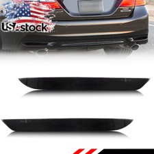 2X Smoked Lens Rear Bumper Tail Reflector Light Kit For 2016-2017 Honda Accord