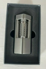 Xikar Meridian Triple Soft-Flame Lighter Gunmetal 600GM BRAND NEW