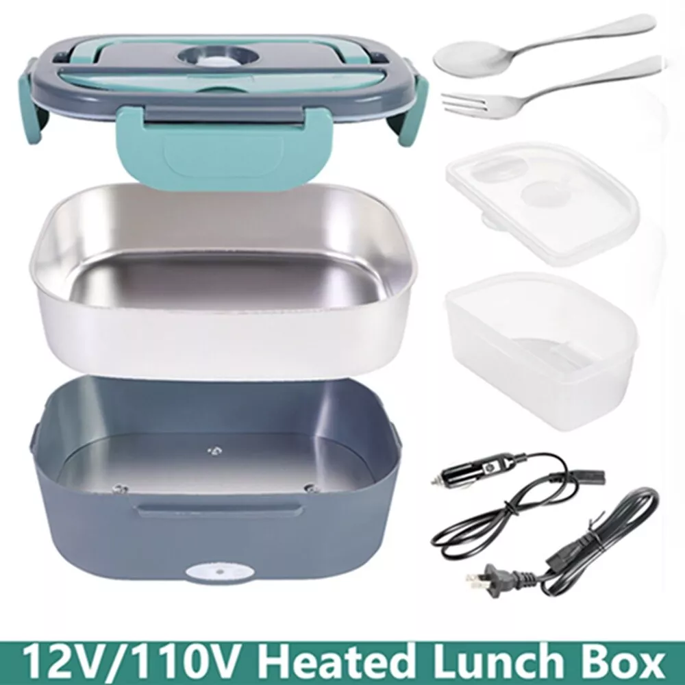 Portable Food Heating Lunch Box Electric Heater Warmer Bag With